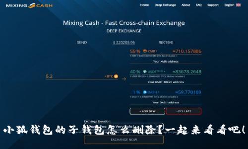 小狐钱包的子钱包怎么删除？一起来看看吧！